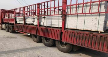 鹰潭 白麻荔枝面外墙干挂，工厂装车日常