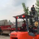 鹰潭 黄金麻冰裂纹，地铺石装车