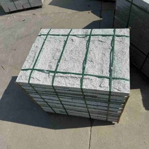 鹰潭 白麻花岗岩石材自然面蘑菇石成品