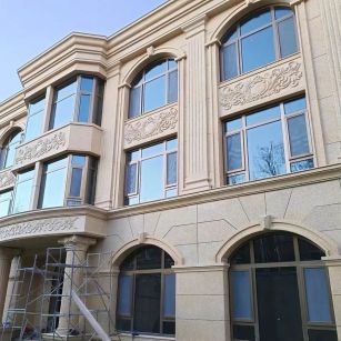 鹰潭 黄金麻花岗岩别墅外墙干挂