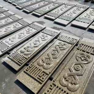 鹰潭 黄金麻花岗岩外墙雕刻板