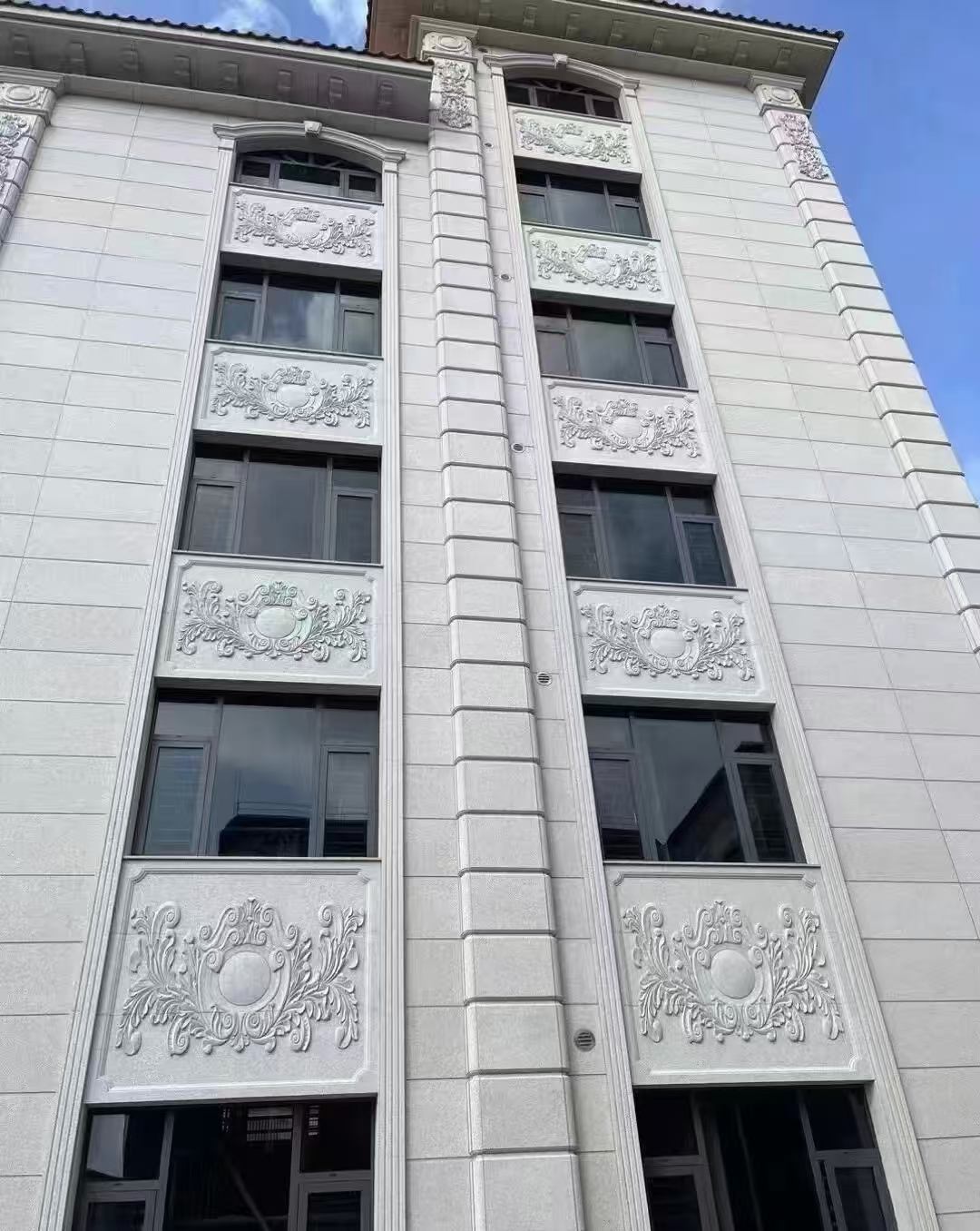 鹰潭 白麻荔枝面花岗岩别墅外墙干挂