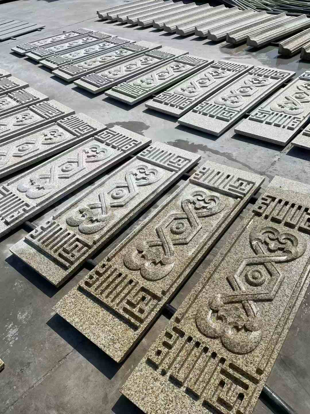 鹰潭 黄金麻花岗岩外墙雕刻板