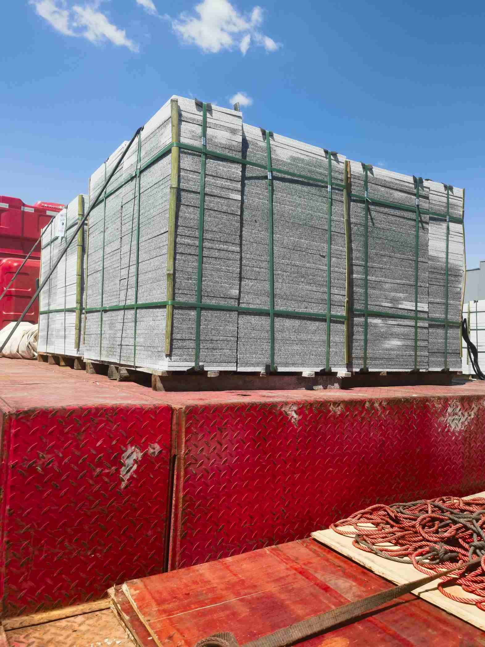 鹰潭 芝麻白火烧规格板地铺石300*600/600*600