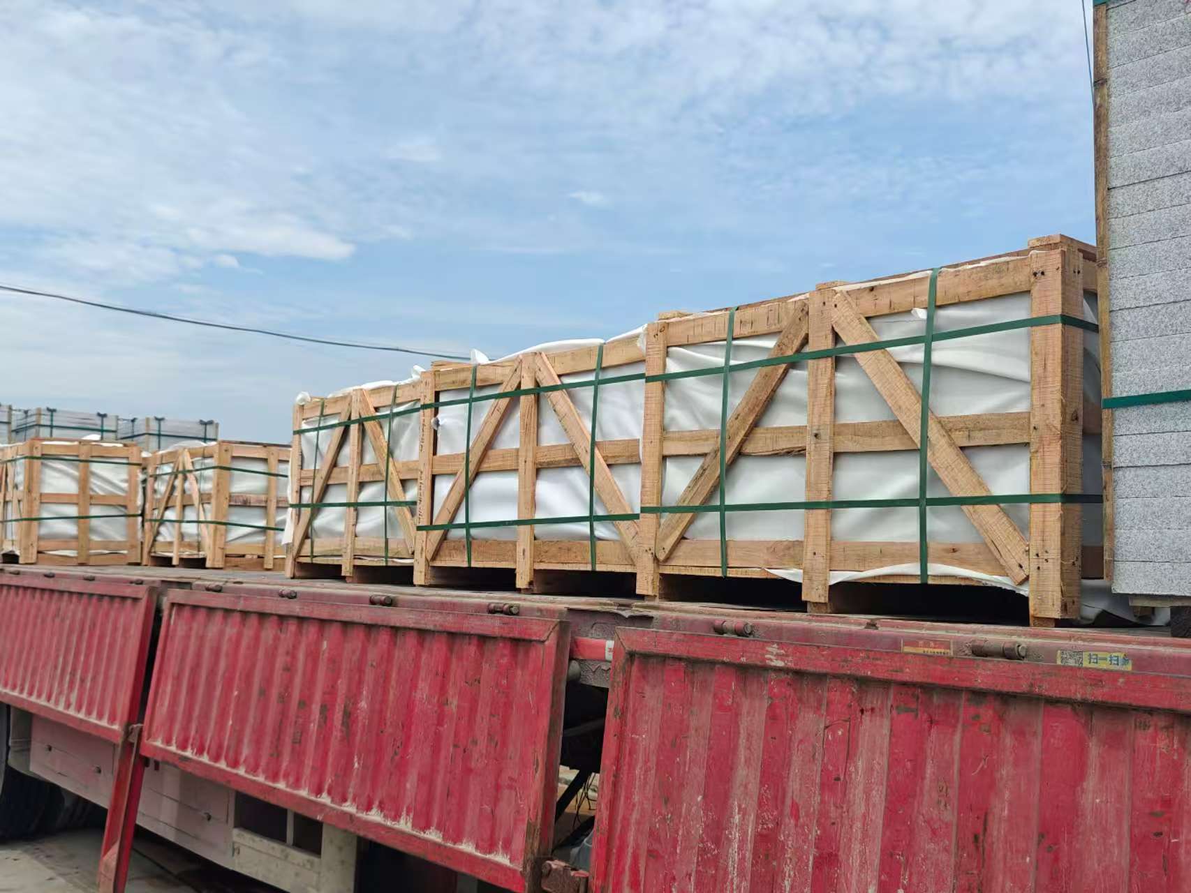 鹰潭 芝麻白花岗岩地铺石出口专车-泰国游