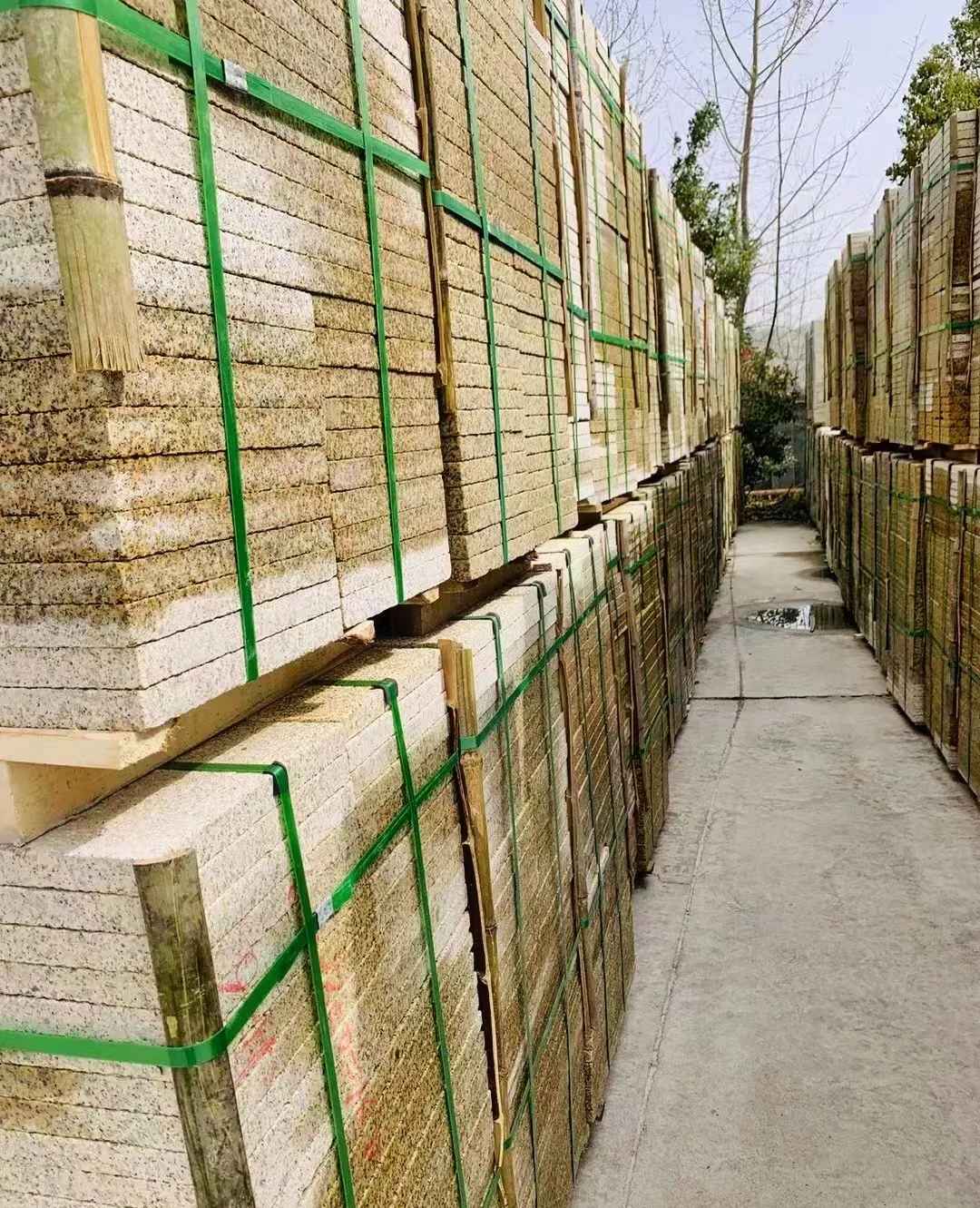 鹰潭 黄金麻花岗岩荔枝面地铺石