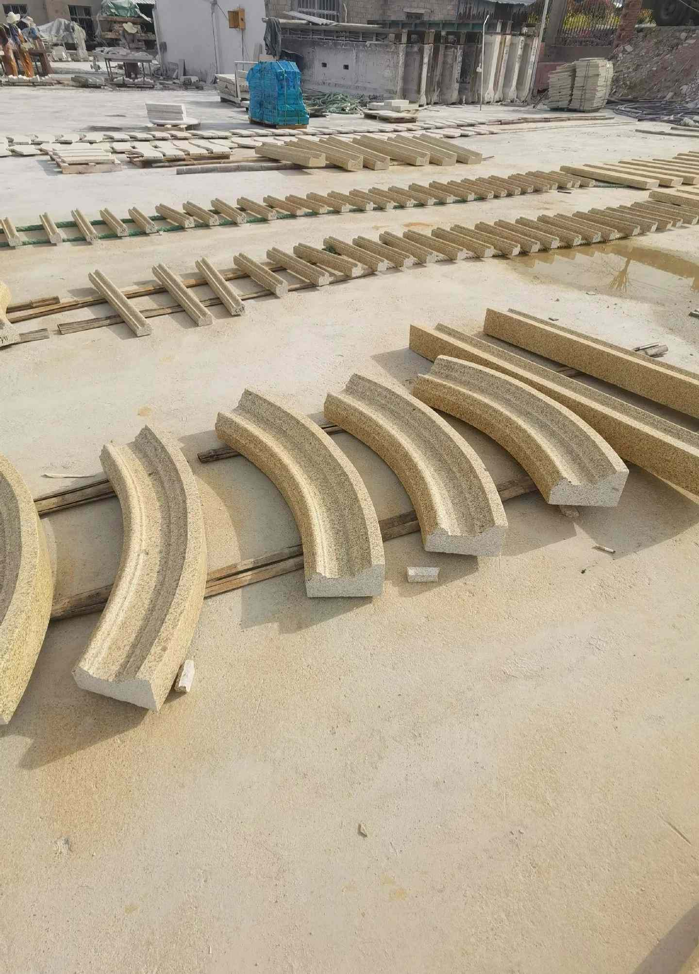 鹰潭 黄金麻花岗岩别墅线条