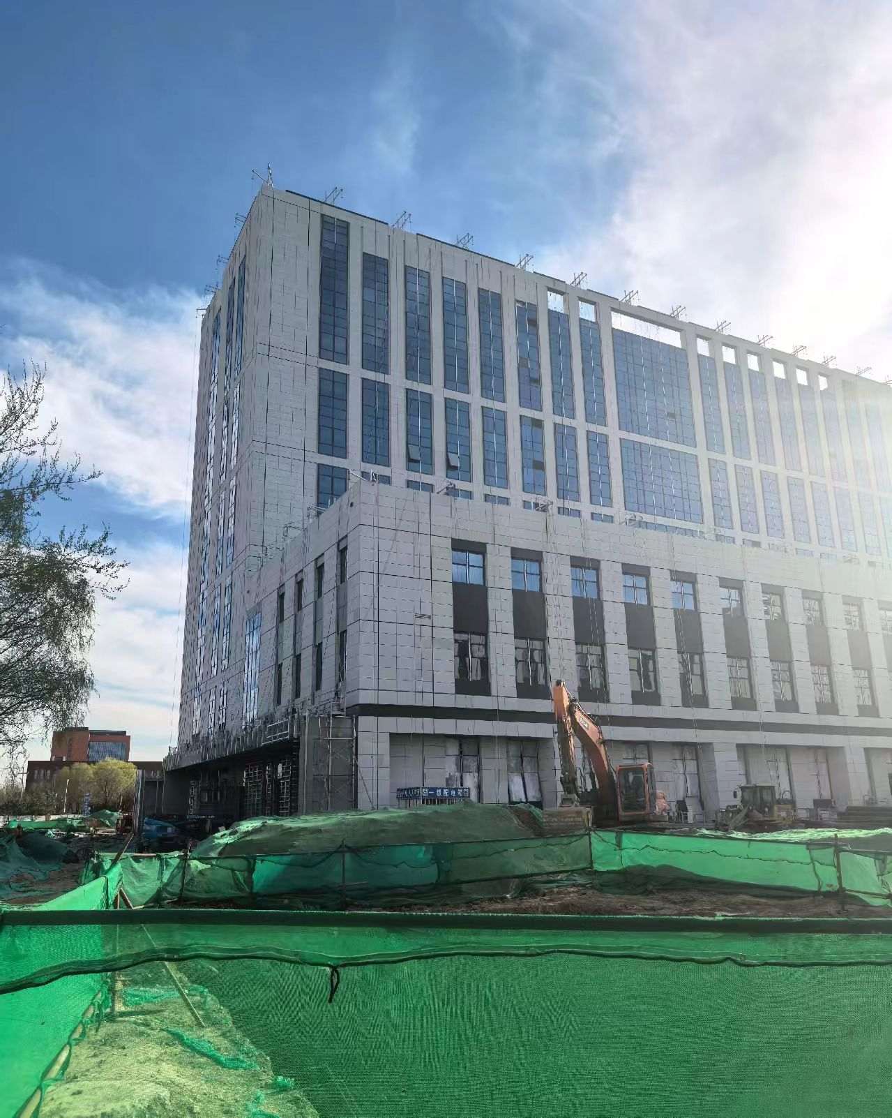 鹰潭 白麻花岗岩石材外墙干挂